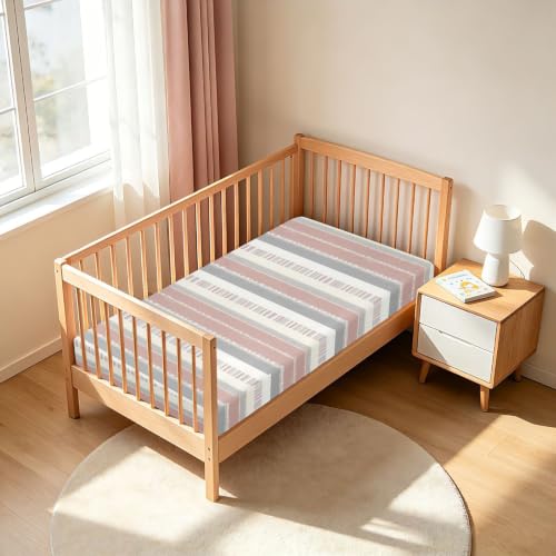 Drap-housse imperméable 132 x 71 cm sábanas de cuna bohémien marron - 7