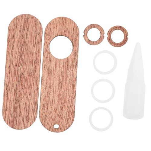 OFFSCH Unique Design Kazoo Wood Kazoo for Adults Harmonica Flutes Adults Harmonica Percussion Instruments