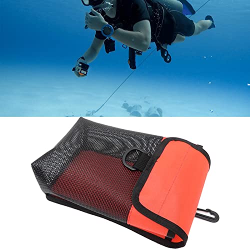 Bolsa de almacenamiento para equipo de buceo de nailon resistente con bolsillo de malla 6