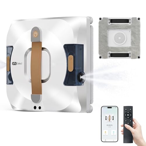 EPROEON Window Cleaning Robot with Wet Wiping