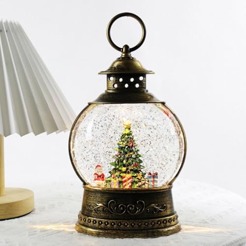 Bola de nieve navideña con música para sala y dormitorio 3