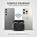 Back Bay Audio Active Noise Canceling Earbuds for Android & iPhone - Bluetooth 5.4 ANC Earbuds with Transparency Mode, Deep Bass, Air Buds for Android Phones, In-Ear Wireless Sound Cancelling Ear Buds