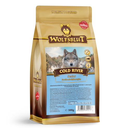 Wolfsblut Cold River Senior Hundefutter mit Forelle und Süßkartoffeln für Senioren ab 7 Jahren
