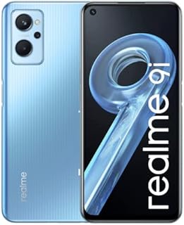 realme 9i, 4+128GB, Prism Blue, Sim Free Unlocked Smartphone, Snapdragon 680, 90Hz Ultra Smooth Display, 5000mAh Battery, 33W Dart Charge + UK Warranty