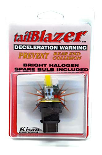 Motorcycle Safety Brake Light Flashing Deceleration Warning 30W-D, Replacement For Oem 3157 Wedge Based Bulb, Usa & Canada Legal Tailblazer By Kisan, Brake Light Modulator (Led) #TOP22