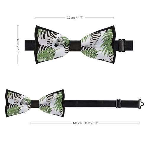 Pre-Tied Polyester Bow Tie for Men & Boys - Perfect for Weddings2