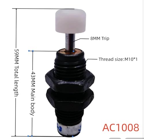 Amortisseur de cylindre pneumatique AC pour stopper les vibrations - 3