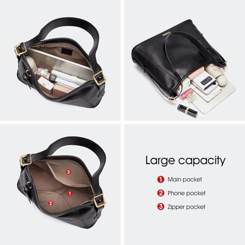 Cnoles Hobo Bag For Women Ladies Fashion Leather Handbag And Purses Tote Shoulder Satchel Crossbody Bags Top Handle Purse 6