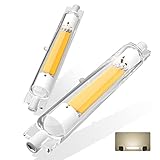 ★ [Protección ocular] Bulbos halógenos R7 y Bombas LED regulares R7S emiten un brillo evidente, y la luz R7S de actualización brilla a través del vidrio esmerilado para producir una luz brillante y suave, creando una atmósfera cálida y cómoda. Alivie efectivamente la fatiga visual y proteja los ojos del daño.
