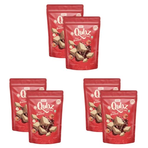 Image of Unibic Wafer Qubz Hazelnut 240gm (Pack of 3)