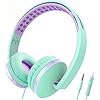 Kinder Kopfhörer, Kabel kopfhörer für Kinder Leicht kopfhörer mit Laustärkebegrenzung, HD Stereokopfhörer, Eingebautes…