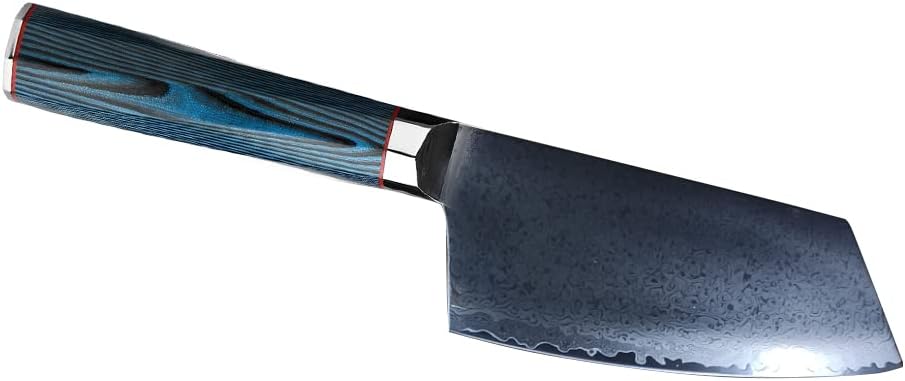 Best.Buy.Damascus1 Cleaver Knife 8.5" Chef Knife- Meat Cleaver- Aus-10 Cleaver Japanese Damascus Knife- Butcher knife - Premium Quality Knife