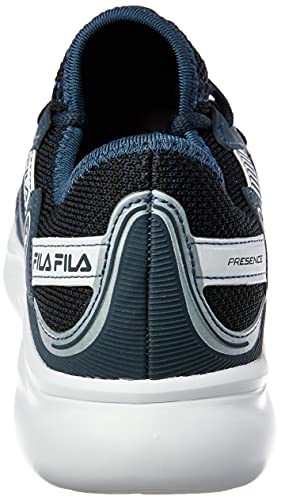 Tênis, Presence, Fila, Masculino, Marinho/Branco/Prata, 41