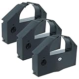 fabriqué par vhbw 3 x bande d\'encrage vhbw de type Epson S015066 pour imprimante matricielle Epson DLQ-3000, DLQ-3000 Plus, DLQ-3000K, DLQ-3500, DLQ3000, DLQ3000K.