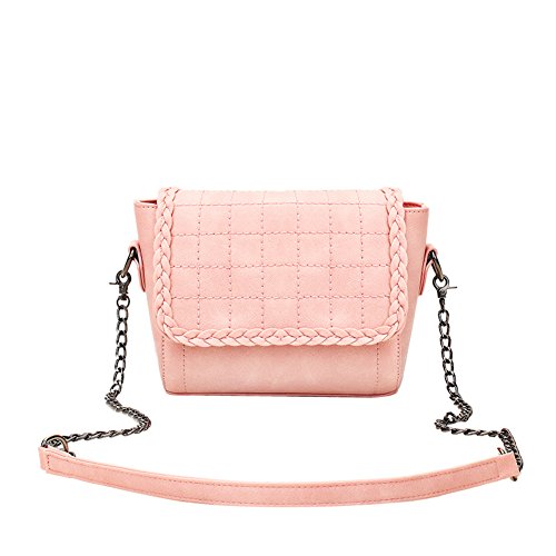 Sac en bandoulière rose idéal pour vos sorties d'été en terrasse