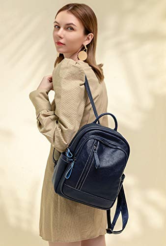 BUKESIYI Donna Borsa Zaino Ecopelle Zainetto Borse...