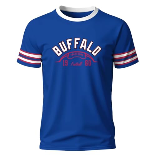 Image of ANTKING T-Shirt Custom Name Number Crewneck Short Sleeve for Men Youth Gifts