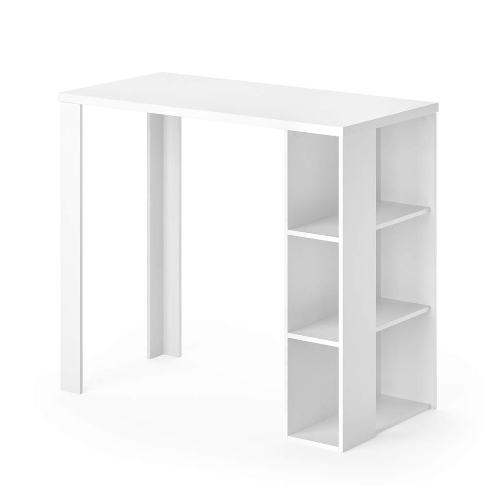 Vicco Mesa de Bar Noel, Blanco, 120 x 60 cm