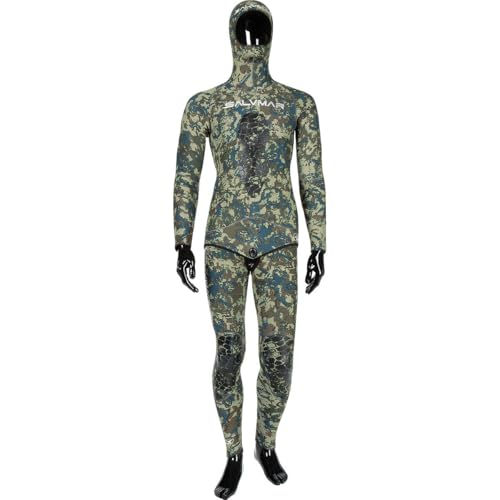 SALVIMAR NAT Traje de Buceo de Neopreno Camuflaje para Pesca Submarina
