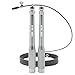 WODSKAI Speed Jump Rope-Adjustable 360° Swivel Ball Bearing Skipping Ropes-Speed Rope for Double Unders, MMA, WOD, Crossfit, Boxing Fitness Training with Spare Cable and Carrying