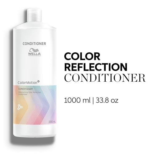 Wella Professionals ColorMotion+| Color Protection Conditioner For Colored Hair| Preserves Smoothness and Shine While Strengthening Hair| 33.8 Fl Oz - Thumbnail 2