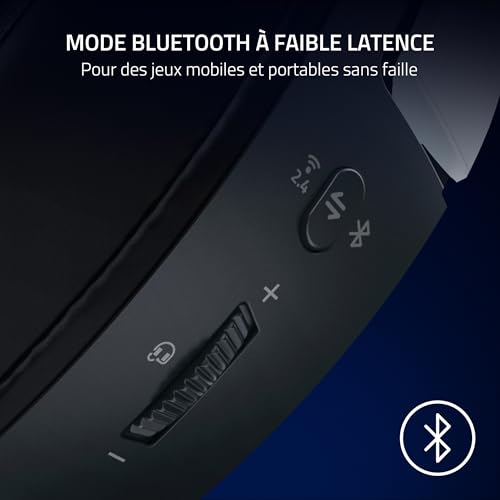 Razer Kaira Pro HyperSpeed Casque Gaming sans Fil Haptique Multiplateforme Sans fil HyperSpeed HyperSense Haptique Haut parleurs de 50mm - vue 7