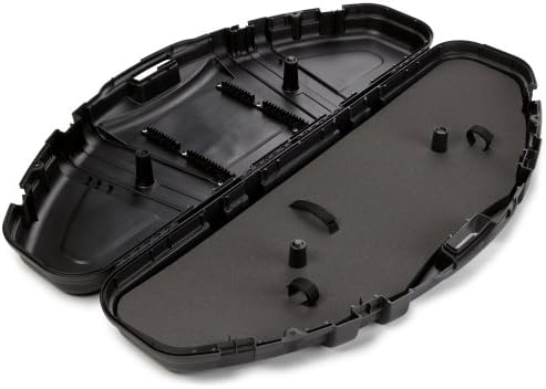 Plano Protector PillarLock Series Bow Case, Black, Archery Storage, Lockable with High-Density Interior Padding, Hard Protective Case, Holds Up to 6 Arrows