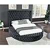 Hazel Fabric Upholstered Storage Queen Size Bed