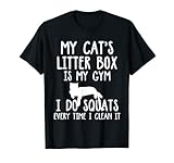 Weightlifting Fitness Enthusiasts Gym Cat Lover
