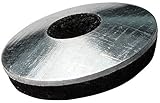 Material: acero galvanizado/neopreno. Para fijaciones de metal sobre metal