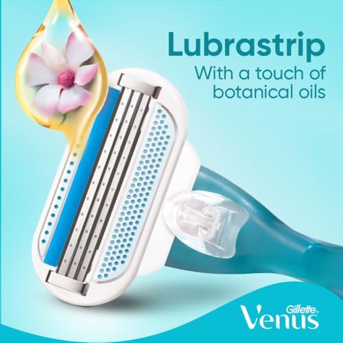 Gillette Venus Smooth Rasierklingen für Frauen, 4 Stück Nachfüllklingen (Verpackung kann variieren) – Ansicht 4
