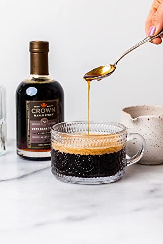 Crown Maple Very Dark Color Strong Taste Certified Organic Grade A Maple Syrup, 128 Fl Oz (1 Gallon), Single, Pancakes, Basting Glazes, Sauces, Mustards - Thumbnail 3