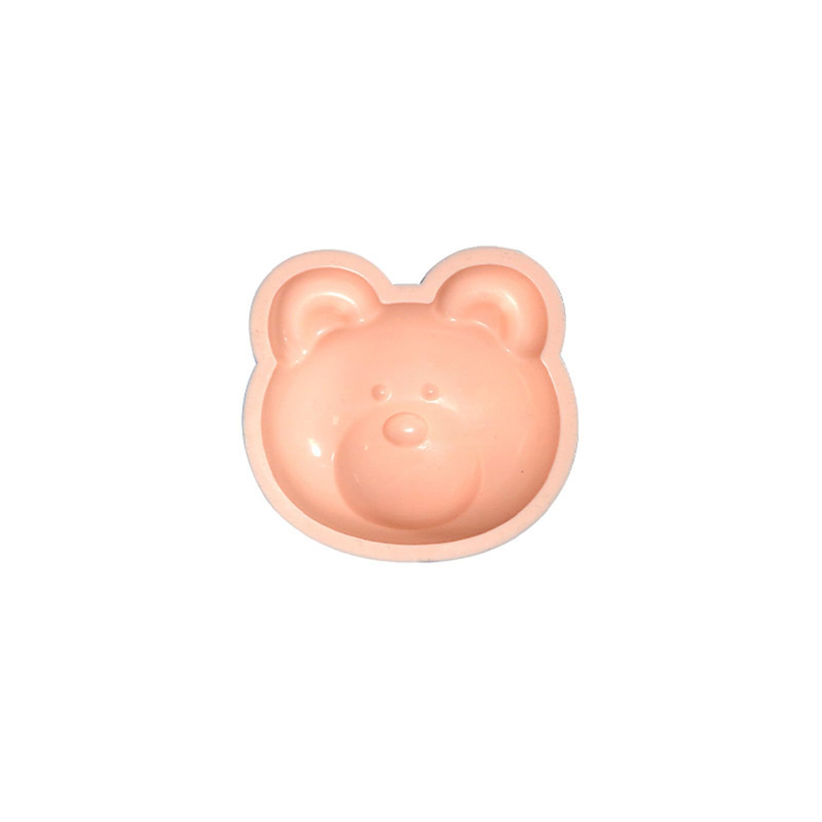 oringnat Pigs Bear Silicone Fondants Cake Bakings Tool for Making Chocolate, Candy, Candle, Handmade