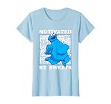 セサミストリート Sesame Street Cookie Monster Motivated Tシャツ