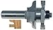 Magnate 9003R Stile/Rail Router Bits - 3/4" to 7/8" Material - Traditional Profile; Rail Cut