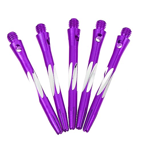 balacoo 5pcs Shafts Standard 2ba Thread Stem Aluminum Alloy Shafts Metal Shaft Supplies