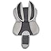 Burley Design Deluxe Trailer Seat Pads, Grey, One Size