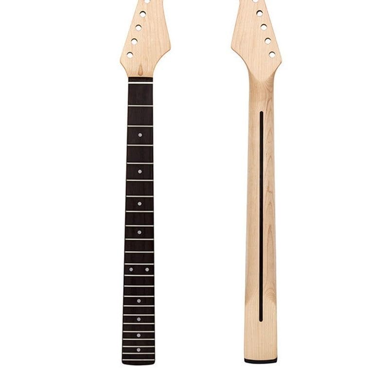 Manche de guitare électrique érable 22 cases touche bois de rose et accessoires lutherie