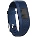 Garmin Vivofit 3 Bands, SKYLET Silicone Replacement Bands for Garmin Vivofit 3 with Secure Watch Clasp (No Tracker) (Navy, Standard (6.0-9.0 in))