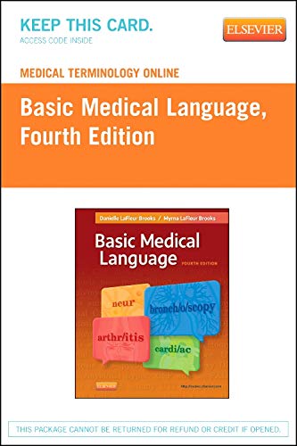 Basic Medical Language Access Code: Medical Terminology Online