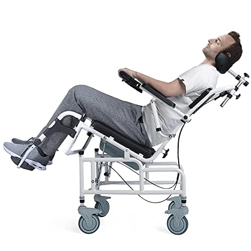 Toilettenstuhl Fahrbar Für Senioren Mit Rollen, Dusch Toilettenstuhl,...