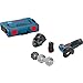 Price comparison product image Bosch Professional 12V System GWS 12V-76 cordless angle grinder (three cutting discs, disc diameter: 76 mm, including 2x3.0 Ah batteries and charger, in carton)