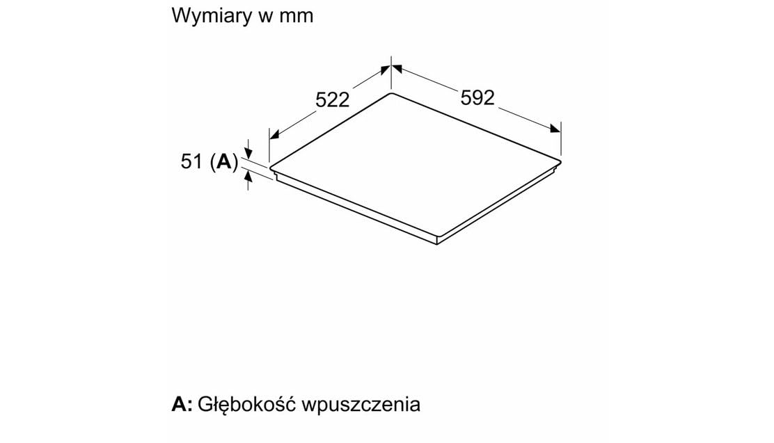 Bosch PVQ61CHB1E płyta indukcyjna seria 6 60 cm, matowe wzornictwo, 5 x mniej widoczne zadrapania, Power Boost - szybkie gotowanie, automatyczna aktywacja okapu, strefa Combi do dużych naczyń