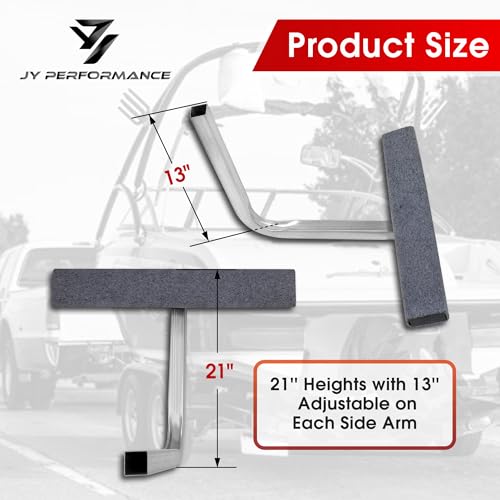 JY PERFORMANCE 24 in Boat Trailer Guides 2' Short Carpet Bunk Guide On Board for Trailers