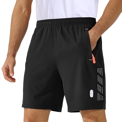 Zoofly Mens Workout Shorts Gym Athletic Shorts Dry Fit Runni...