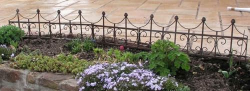 Gabella Beetbegrenzung Beeteinfassung BeetZaun Metall Rasenkante...