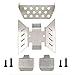 XHSESA Metal Armor Guard Plate Chassis Armor Set for AXIAL SCX10 III Model Car Accessories