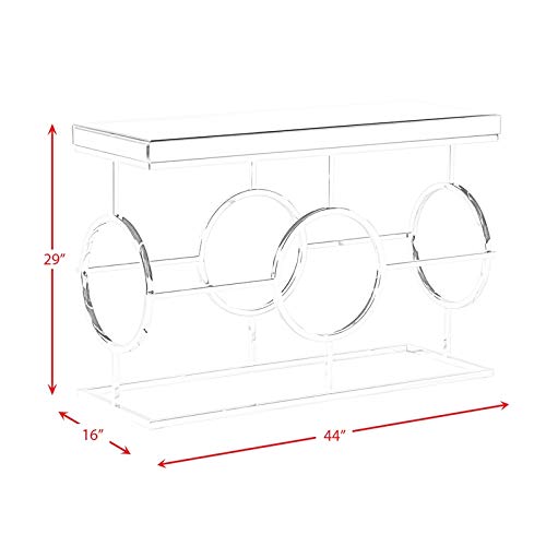 Picket House Furnishings Katie Rectangle Mirrored Sofa Table #TOP2