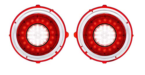 United Pacific 110375-76 LED Back-Up Light Set 1970-1973 Chevy Camaro