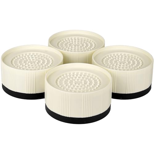 Umelee テーブル 高さ調整 机 5cm上げる テーブル 脚 継ぎ足し 2段階式 10.4cm大足対応 高さ調節器具 家具・家電向け 滑り止め 耐荷重1000kg 4個セット ベージュ